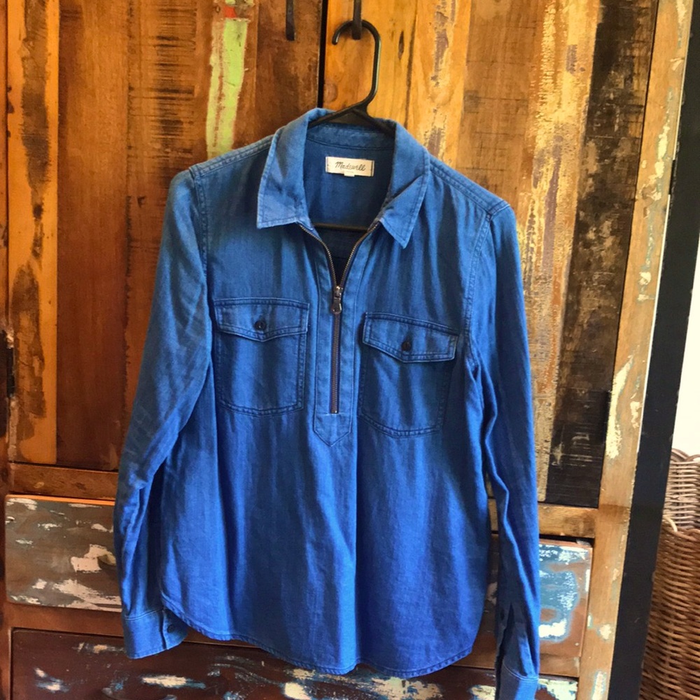 Madewell denim shirt
